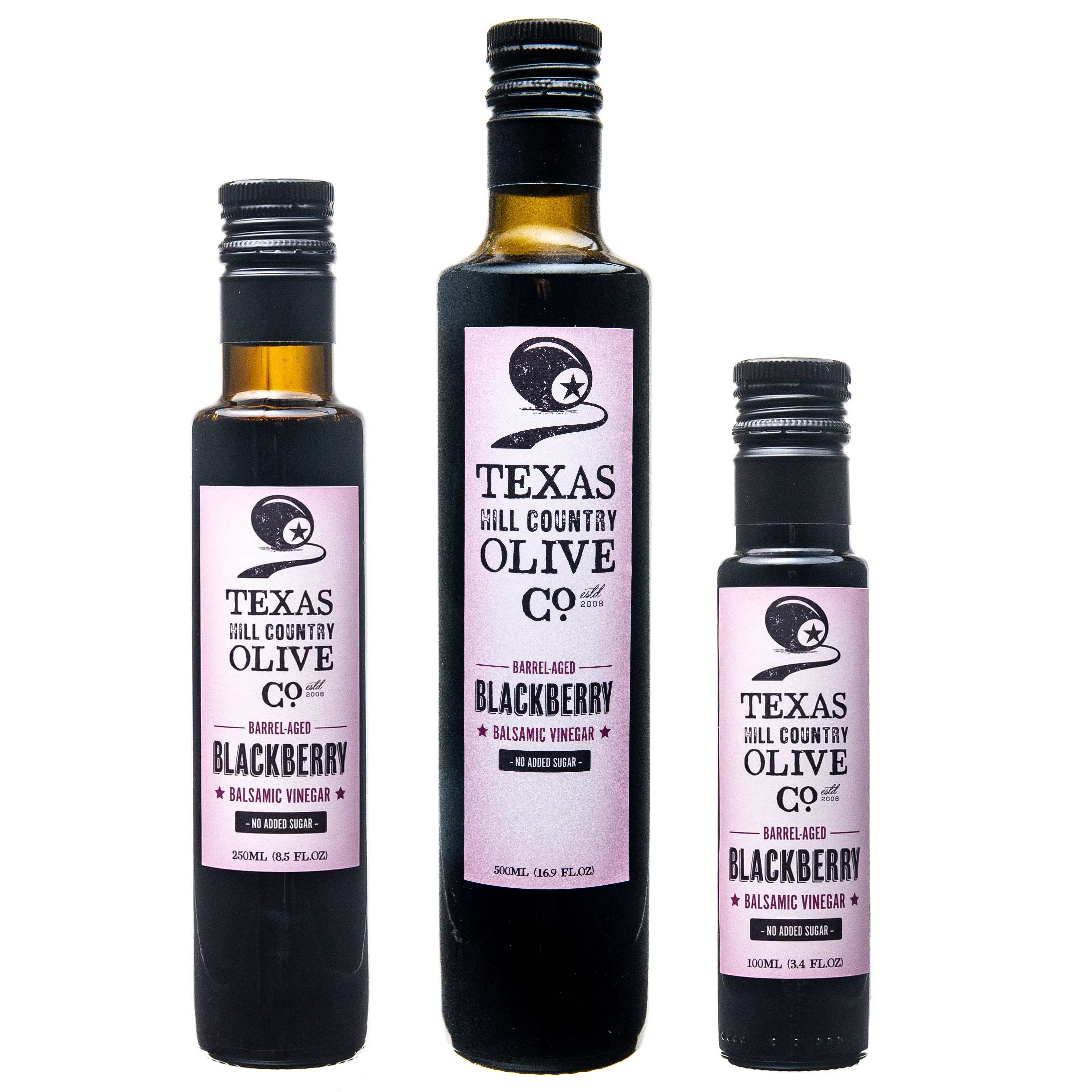 Texas Hill Country Olive Co. - Wholesale Vinegar - Blackberry Balsamic Vinegar - 100ml.3
