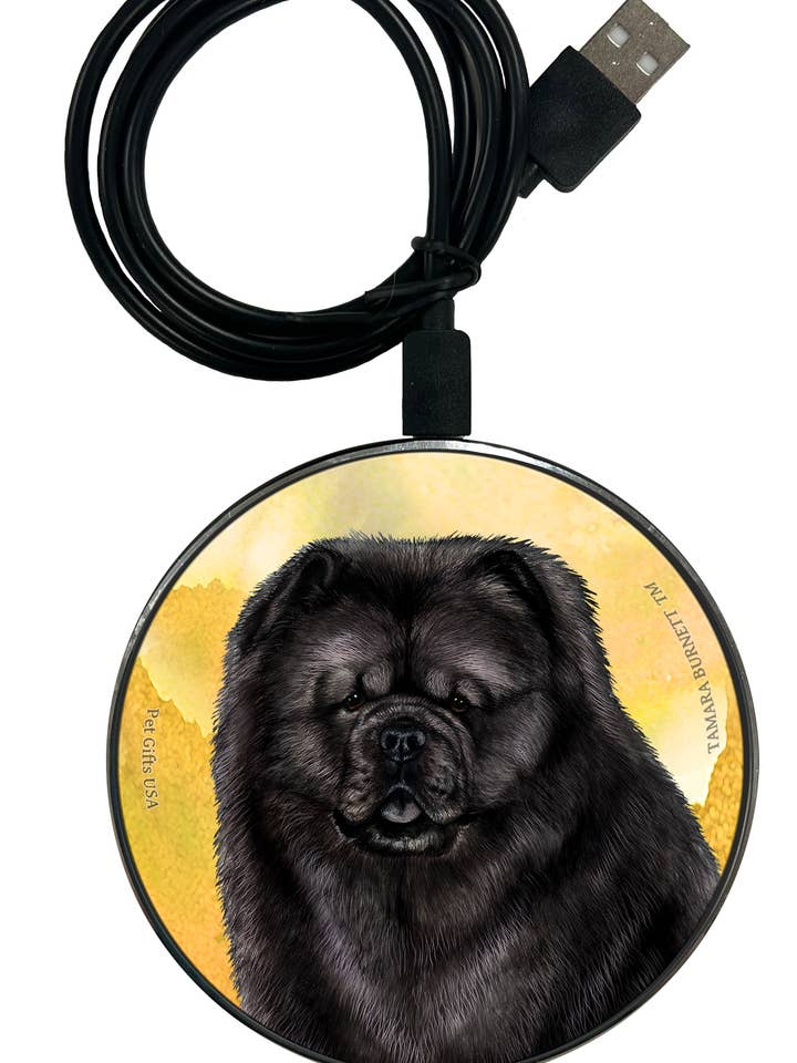 Chow Chow Black - Zoomies Phone Charger for wholesale by Pet Gifts USA, LLC