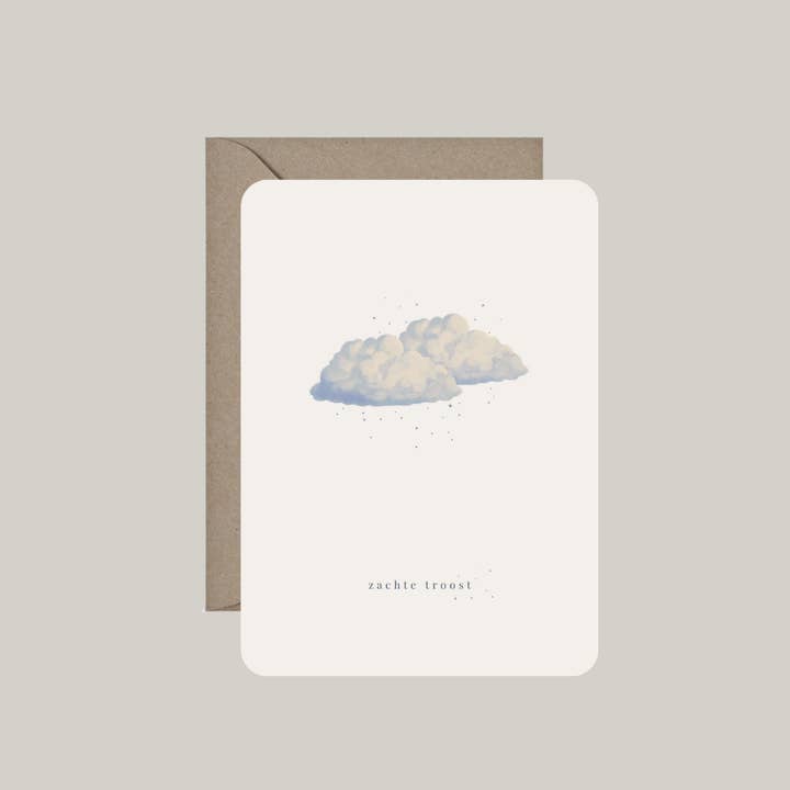 Tarjeta con sobre | suave consuelo para venta al por mayor de De Papierboetiek