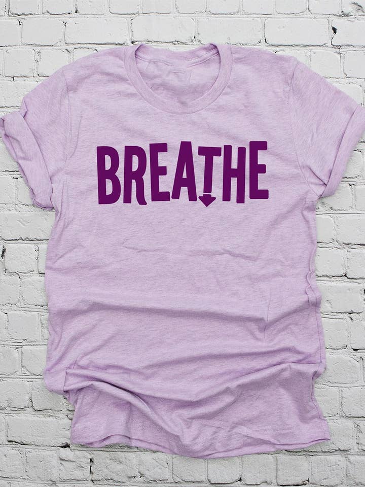 Breathe Tee for wholesale by Wildberry Waves