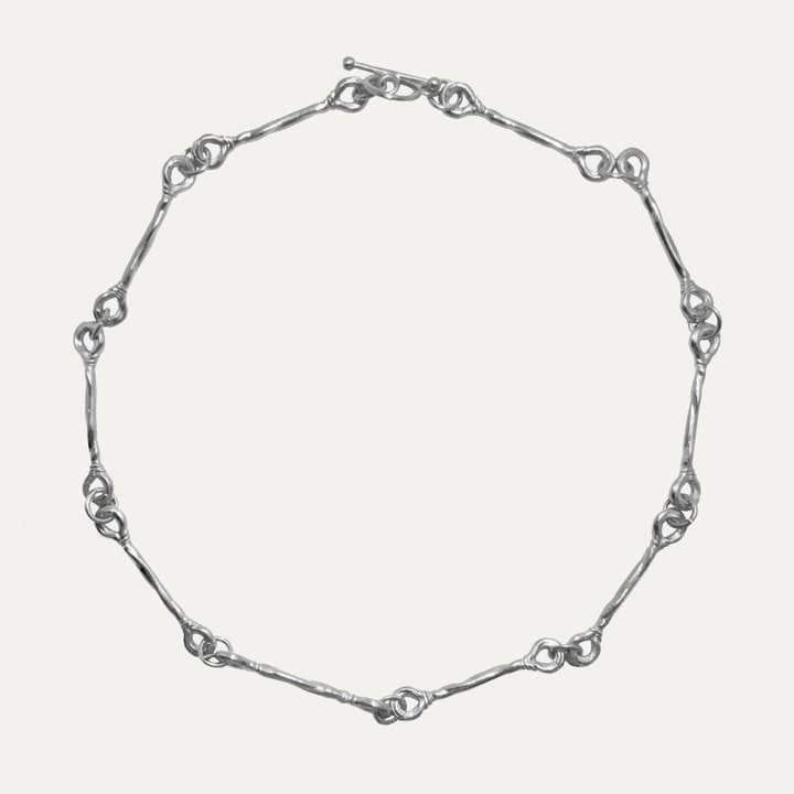 Signature Choker in Silver for wholesale by Natolia NYC