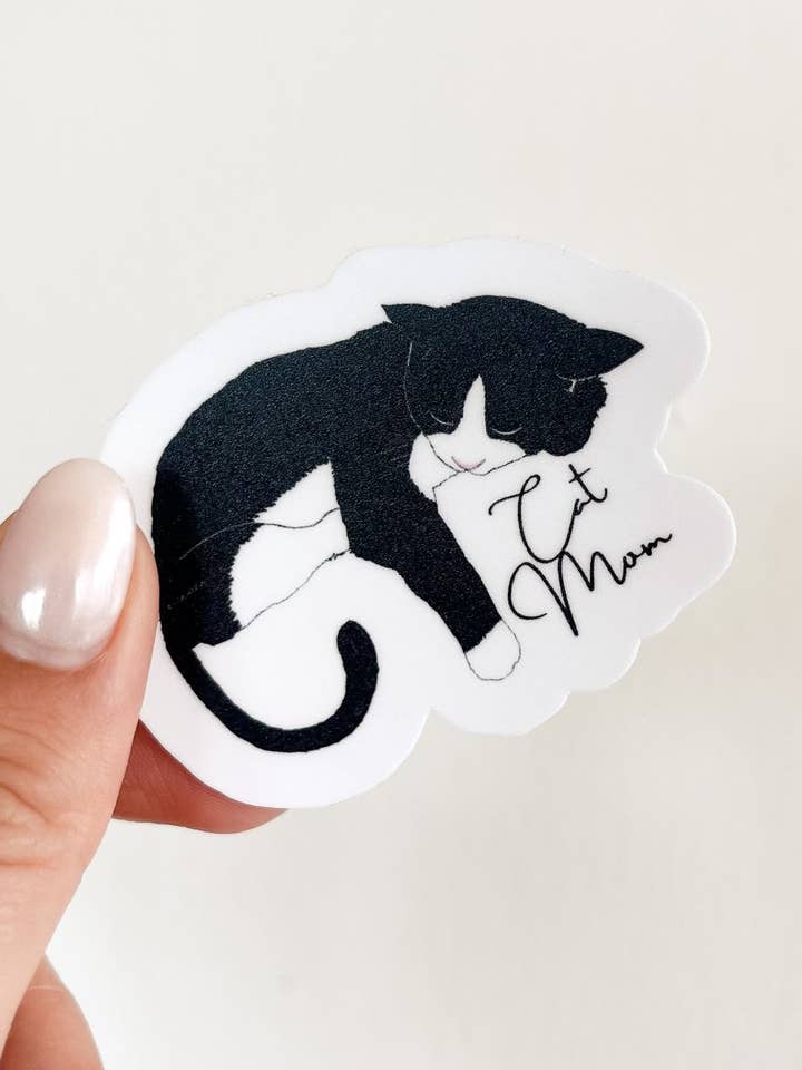Adesivo mamma gatto per la vendita all'ingrosso da parte di District Heroines