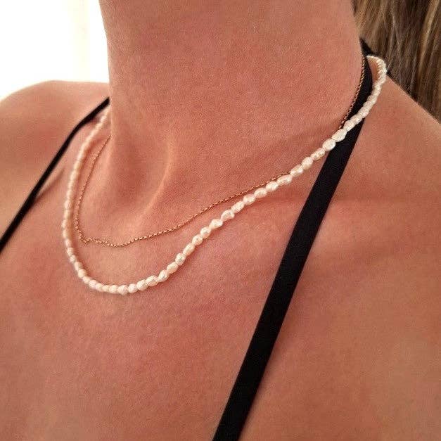 Nusands - Wholesale Beaded/pearl necklace - Pearl Necklace | Sterling Silver1
