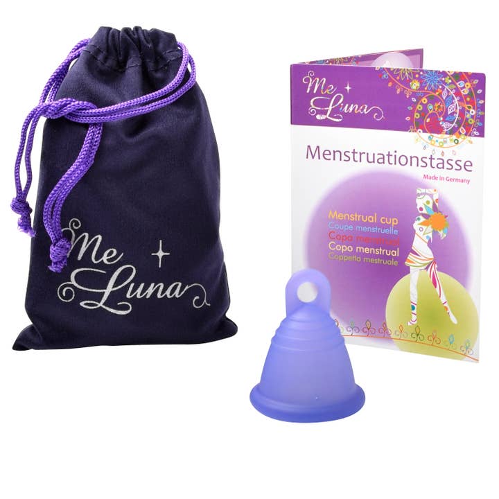 MeLuna - Vente Coupes menstruelles - Meluna Azul avec bague