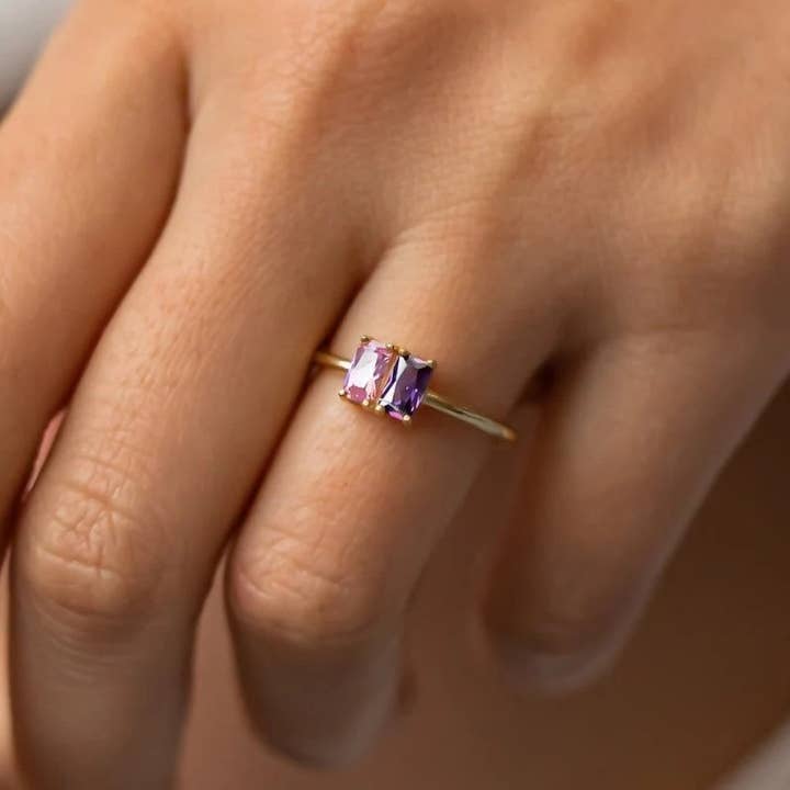 JoyPersonalized - Wholesale Multi-Stone Ring - Family Birthstone Rings, Birthstone Ring, Gemstone Rings