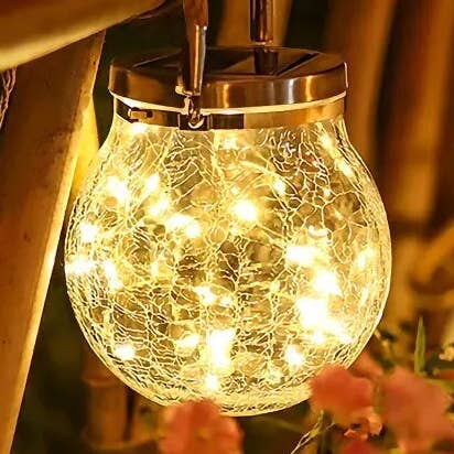 BRECK + FOX - Wholesale Outdoor/Lawn Light - Solar Glass Globe Lantern0