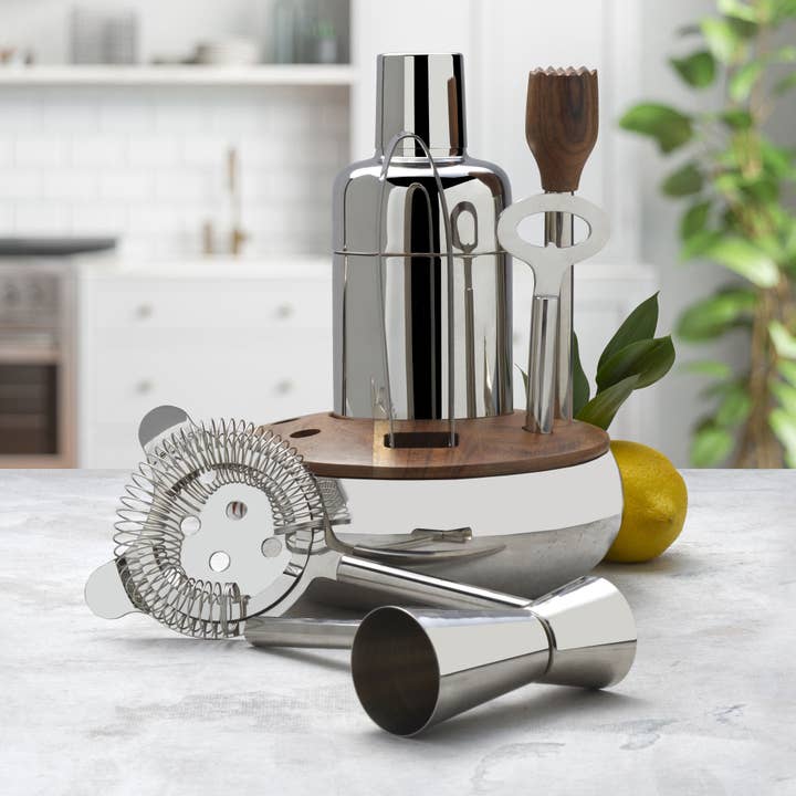 Lifetime Brands Silverwarehouse - Wholesale Bar Tool - Mikasa Classic 8-piece Bar Tool Set2