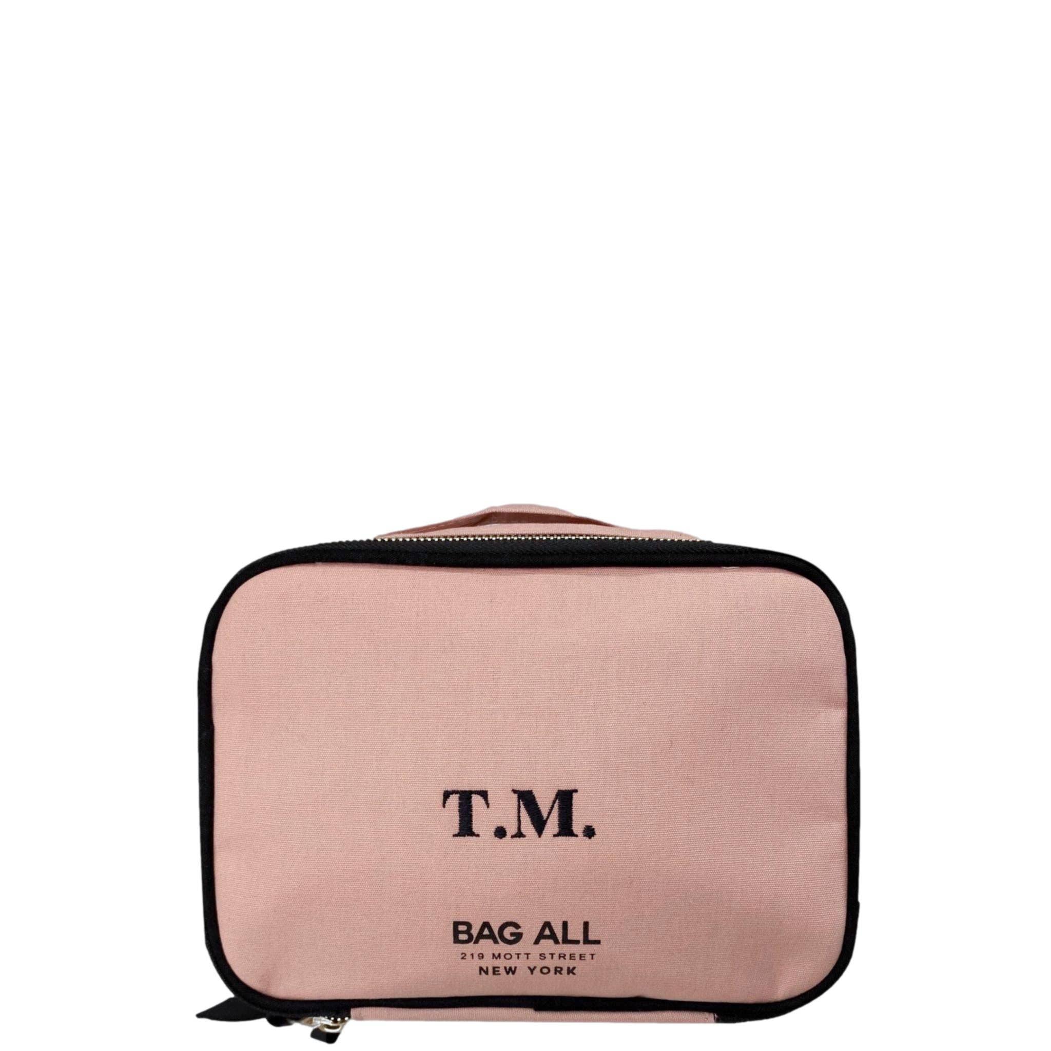 Bag-All - Wholesale Toiletry Bag - Women's - Double-Sided Makeup Case, Pink/Blush2