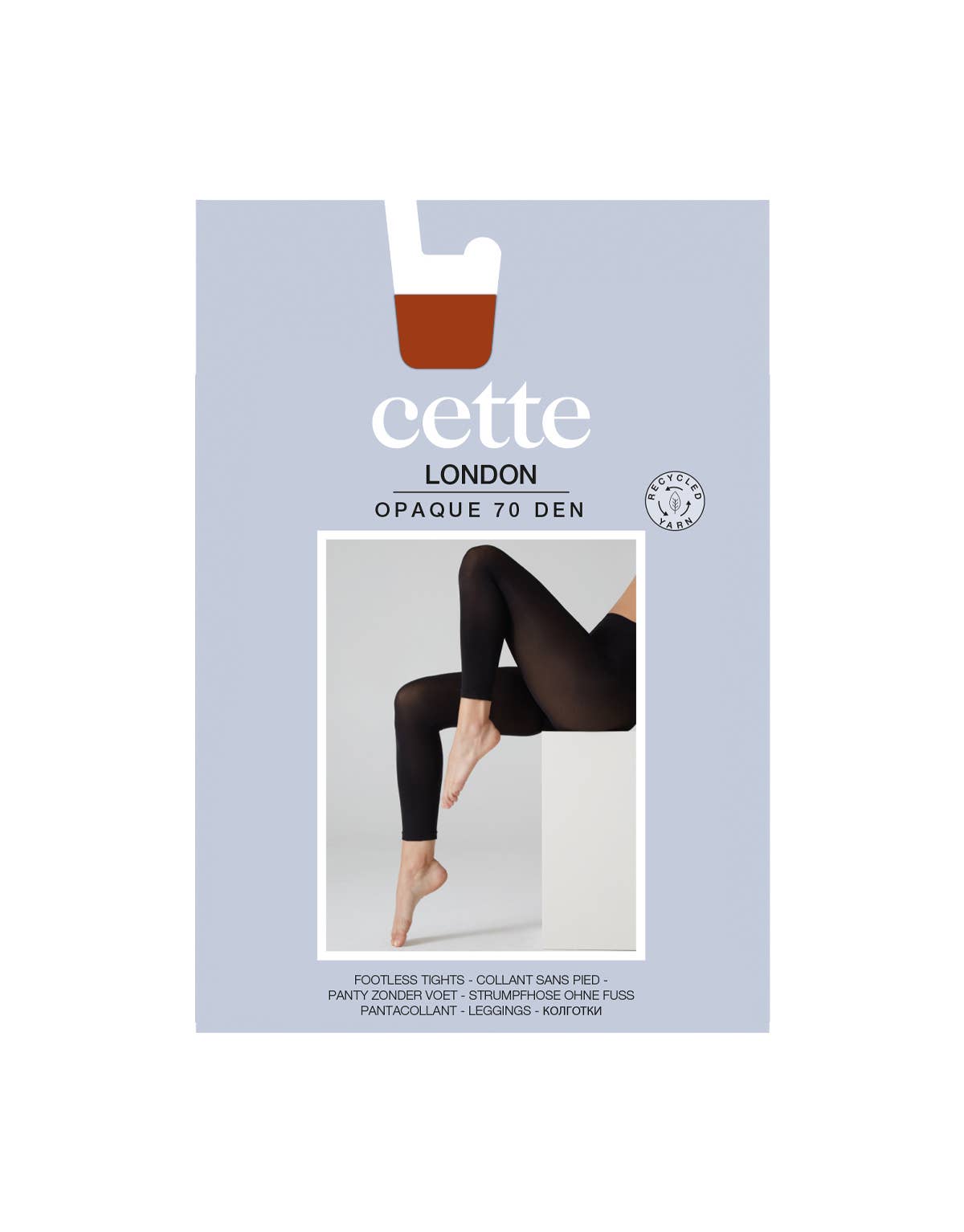 Cette - Wholesale Tights - Women's - Opaque Footless Tights, Leggings, Up to 4XL, Eco-friendly30