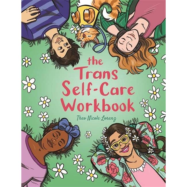 Trans Self-Care Workbook: A Coloring Book and Journal for wholesale by Microcosm Publishing & Distribution