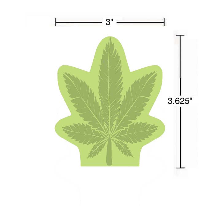 Little Genie Productions - Wholesale Sticky Notes - Cannabis Sticky Notes 1