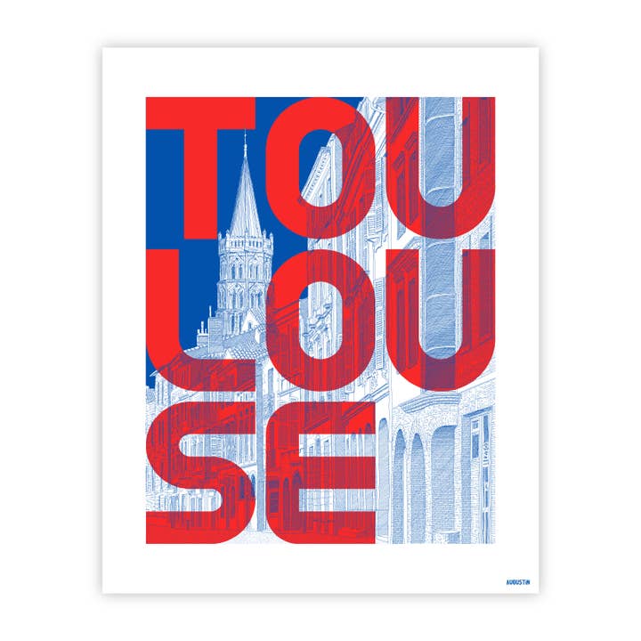 Toulouse (rosso) - mostra per la vendita all'ingrosso da parte di Augustin