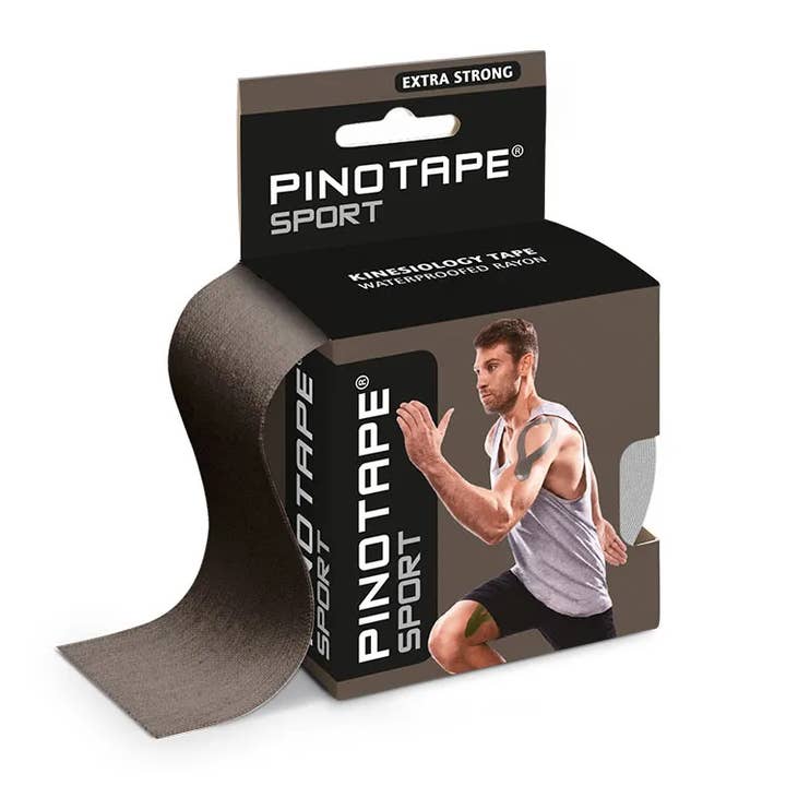 PINO Kinesiology Tape Sport dark grey for wholesale by Medisports