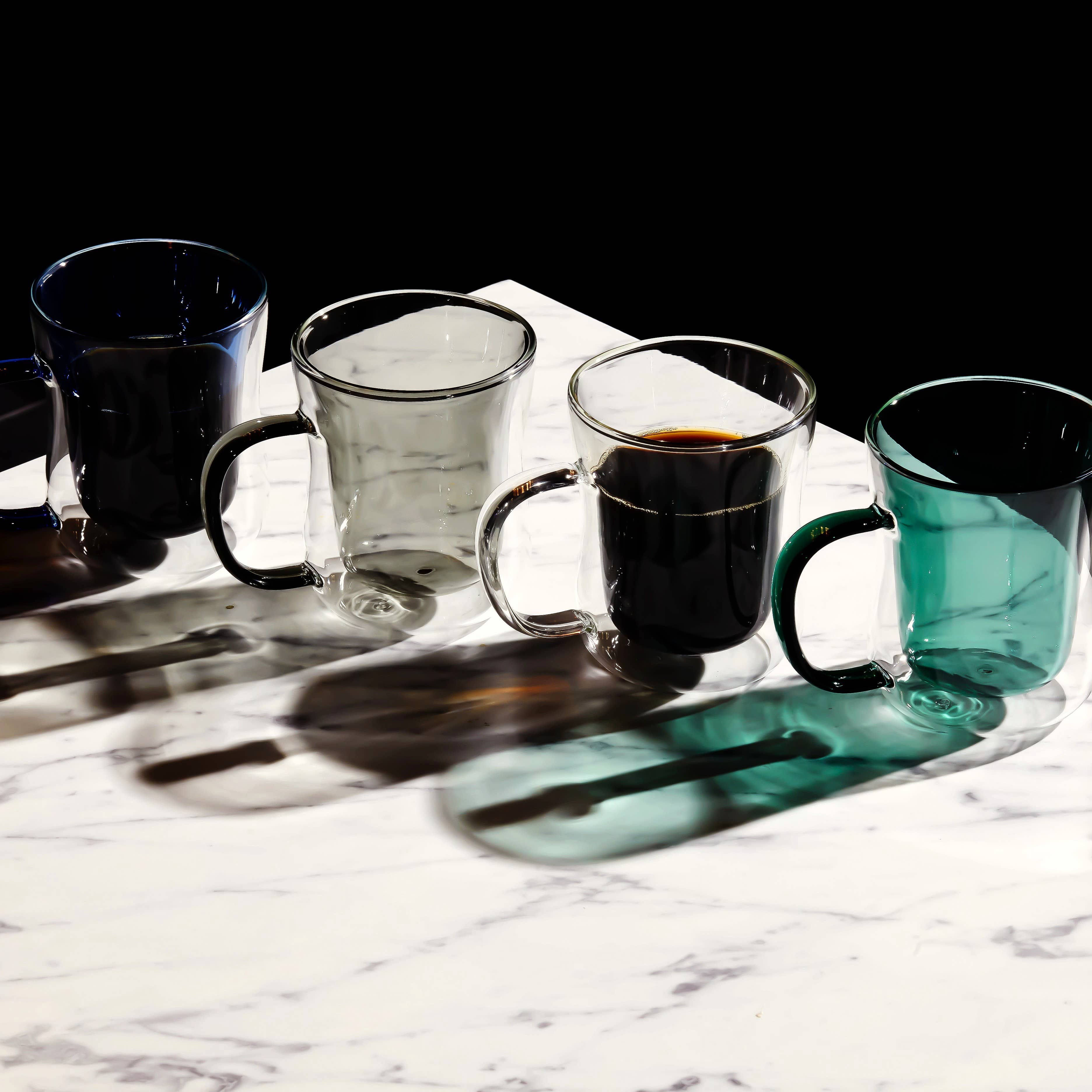 Lemonsoda - Wholesale Coffee Mug - Double Walled Colored Coffee Mug Set 10oz - 4 Piece Set 3