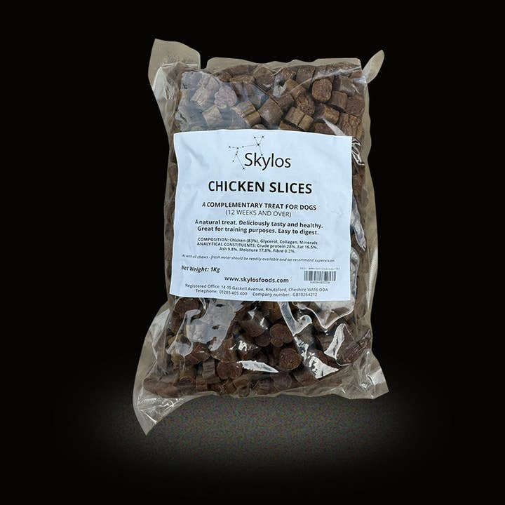 Training Treat Slices for wholesale by Skylos Foods