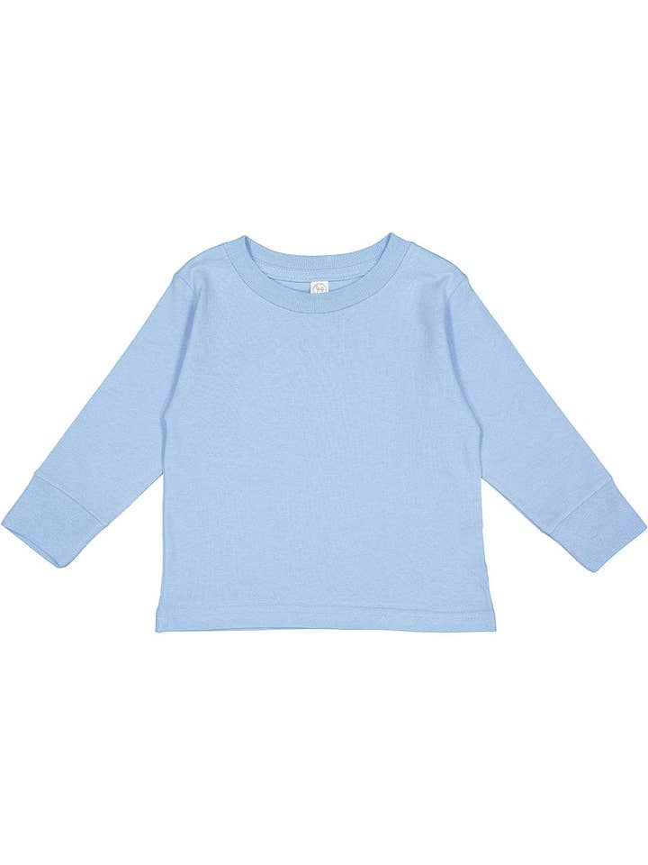 Total Apparel - Wholesale T-Shirt - Kids - Rabbit Skins Toddler Long-Sleeve Blank T-Shirt | 33112