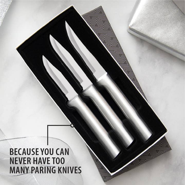 Rada Cutlery - Wholesale Knife Set - Silver Paring Knives Galore Gift Set2