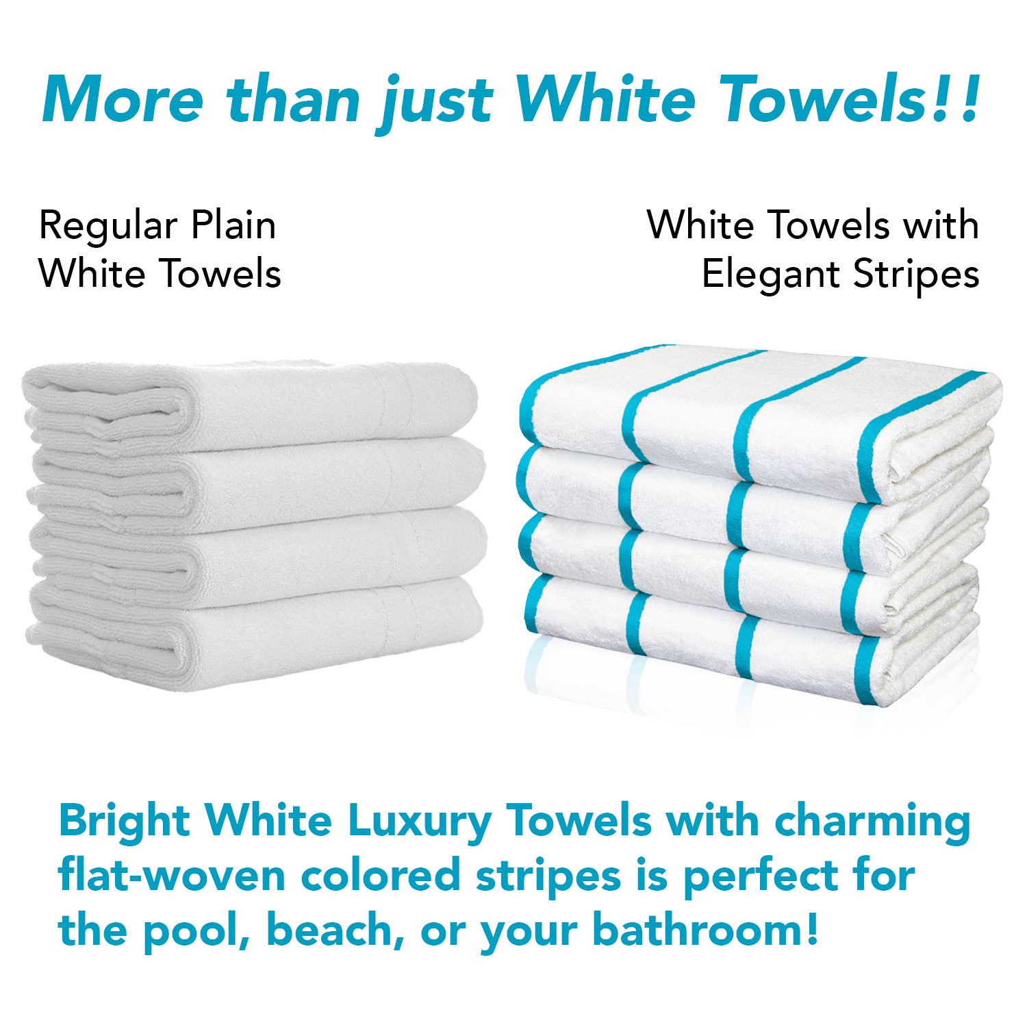 Arkwright Home - Wholesale Beach Towel - Las Rayas Striped Pool/Beach Towel 39