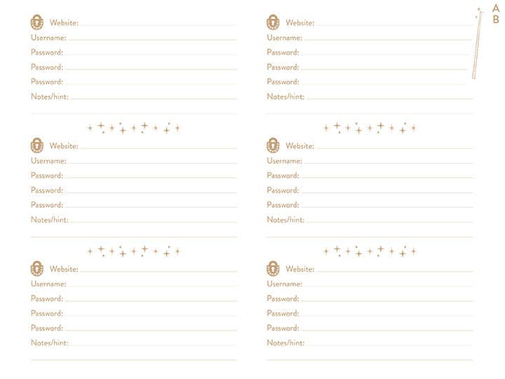 Insight Editions - #1 Pop Culture Publisher - Wholesale Journal/Diary - Harry Potter: Alohomora Password Book1