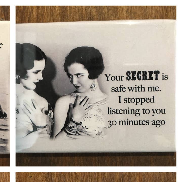 RECTANGLE MAGNET 2.5x3.5 FLAT-30MIN secret is safe for wholesale by My Favorite Things