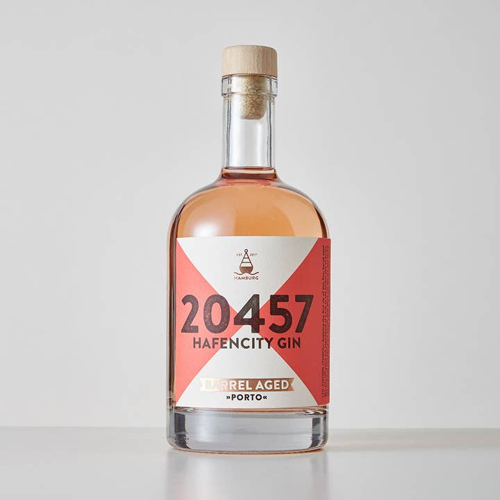 20457 Hafencity Gin 45% Barrel Aged »Porto« 0,5L 45% Vol. für den Großhandel von Spirit of Hafencity