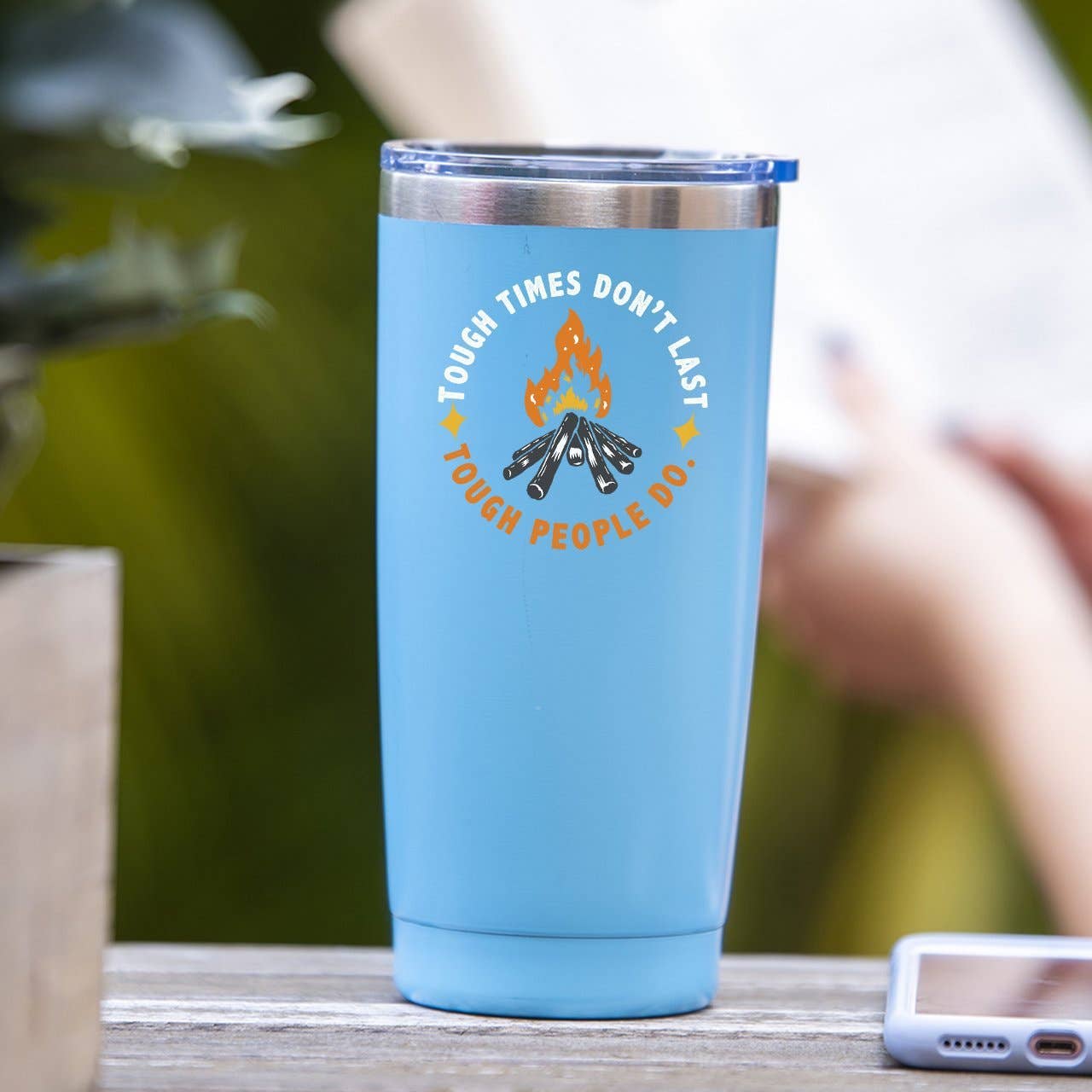 Soulful Wear - Wholesale Insulated Mug/Tumbler - Tough Times Don't Last, Tough People Do - Tumbler4