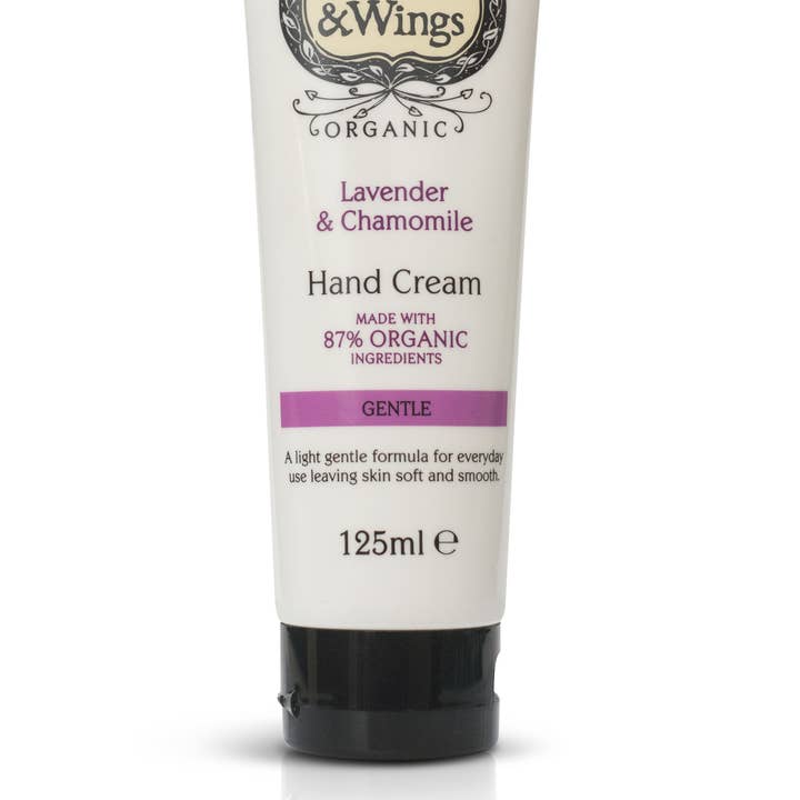 Roots & Wings Organic Lavender & Chamomile Hand Cream for wholesale by Roots & Wings Organic