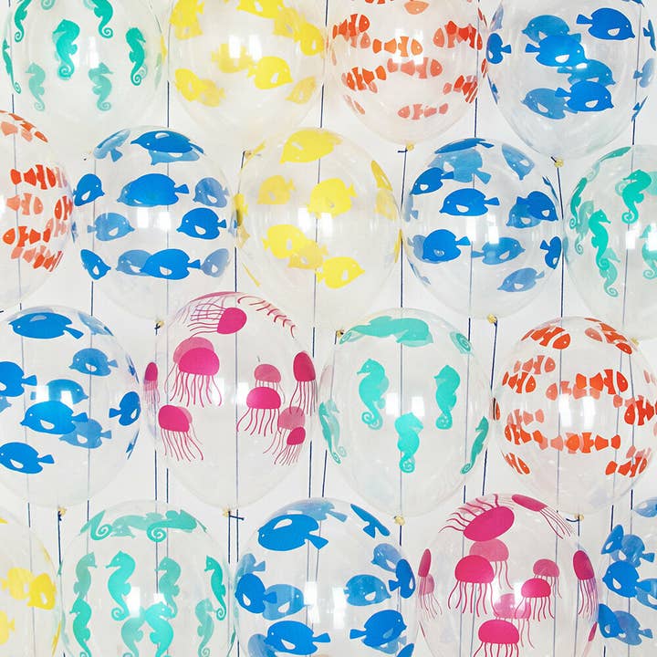 My Little Day - Wholesale Balloon - tattooed balloons - underwater world1