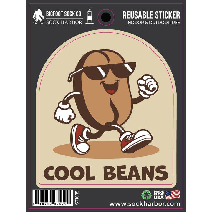Not Applicable Cool Beans Sticker for wholesale on Faire1