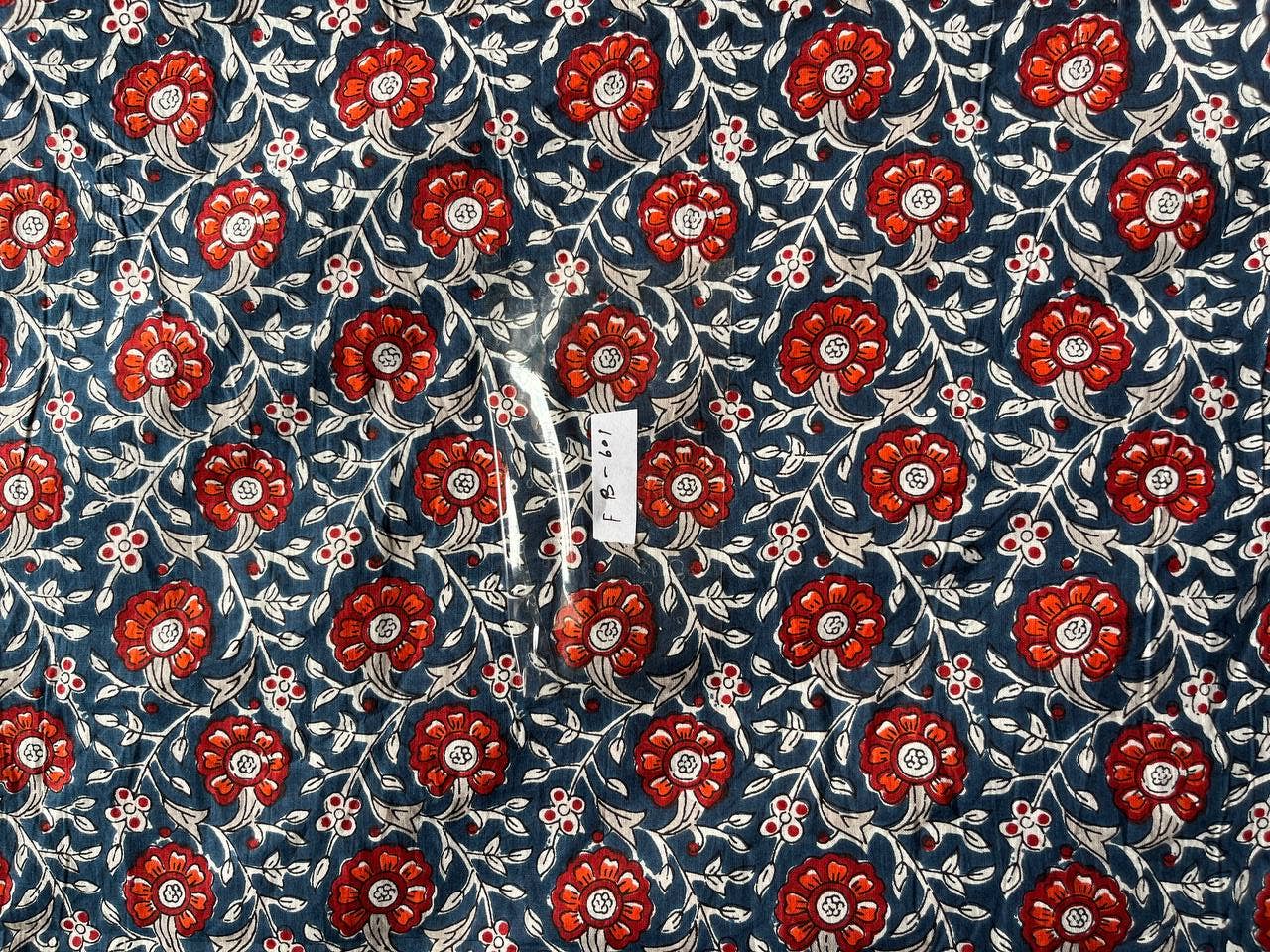 Bhawana Handicrafts - Vente Peintures pour tissu - Nouveau tissu indien en coton imprimé en blocs vendu par The Yard4