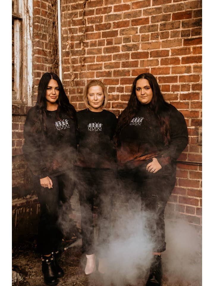 The White Stitch - Wholesale Sweatshirt - Women's - Bones | Handmade Sweatshirt4