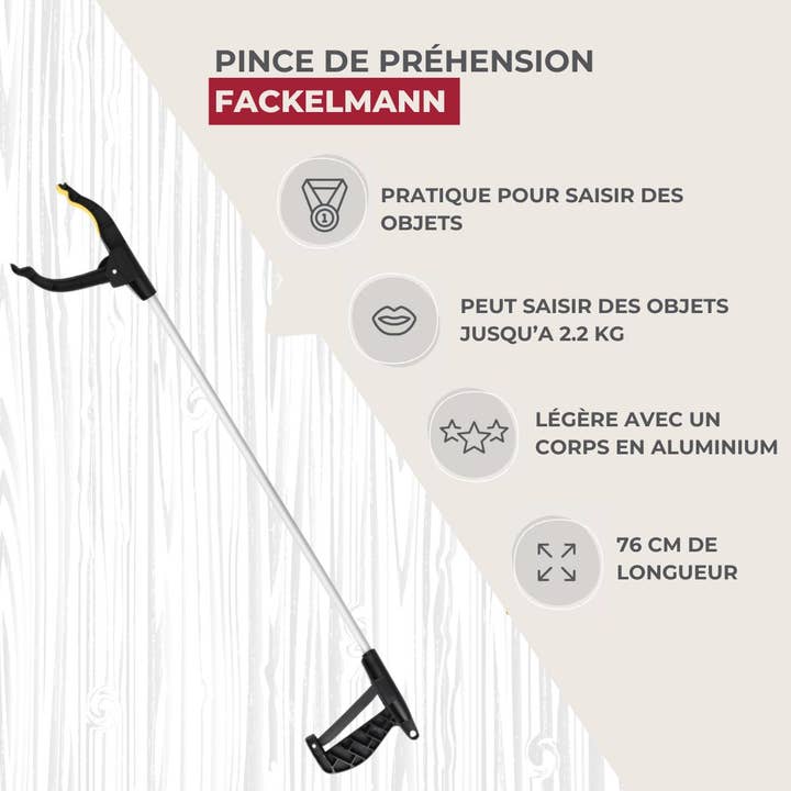 Zenker - Wholesale Kitchen Tool/Gadget - Fackelmann black aluminium gripper1