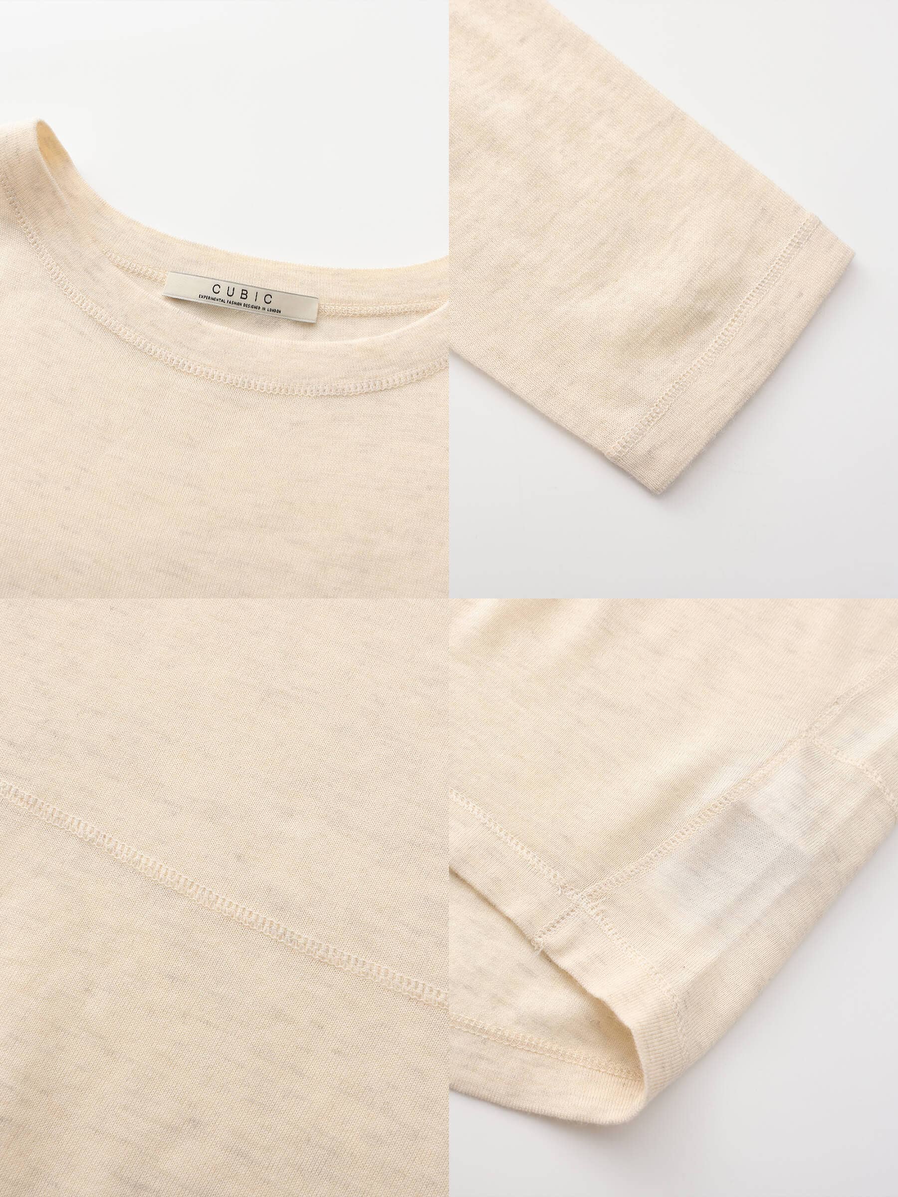 CUBIC - Wholesale Knit Top - Women's - Crew Neck Long Sleeve Top with Wool Blend5