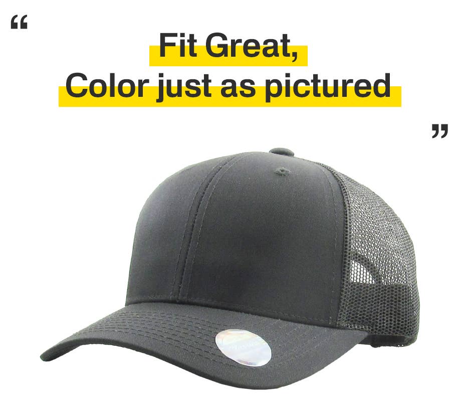 KBETHOS - Wholesale Trucker Hat - Unisex - CLASSIC 6 PANEL MESH BACK54