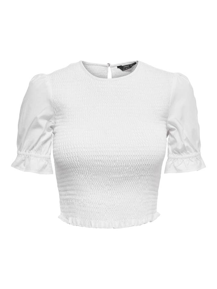 WILLA SMOCK CROP TOP for wholesale by ONLY