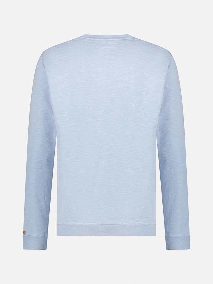 Harrison | Sky Blue Casual Crewneck Sweatshirt for wholesale on Faire3