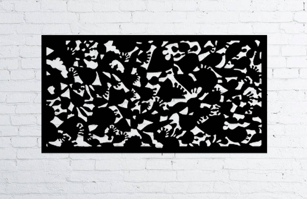 Rustica Ornamentals - Wholesale Outdoor Ornament/Decor - Outdoor Privacy Screen / Metal Wall Sculpture6