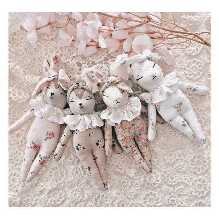 Isathena – wholesale Doll – Kids – Mini double gauze mouse doll