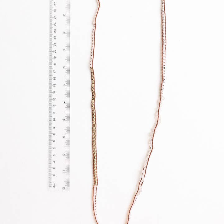 Leto Accessories - Wholesale Beaded Bracelet - 🔮 Bracelet & Necklace - Amethyst, Rose Quartz, Turquoise 2