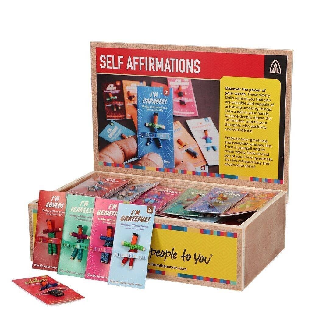 Rex B2B - UK - Wholesale Classic Toy - Kids - Worry Dolls - Self Affirmations (Assorted)0