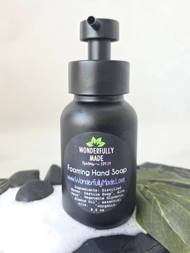 Foaming Hand Soap | Winter Boosting Hand Wash Soap | Foaming Pump Tabletop soap for wholesale by Wonderfully Made .love