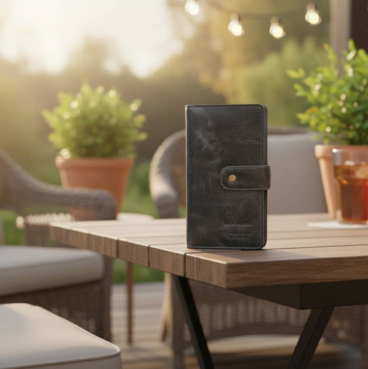 Alta Quero - Wholesale Wallet - Women's - Genuine Leather Ladies Wallet RFID – Black1