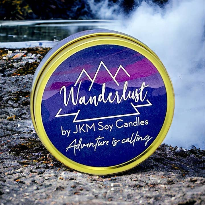 Iceland Hot Springs - Wanderlust Collection for wholesale by JKM Soy Candles