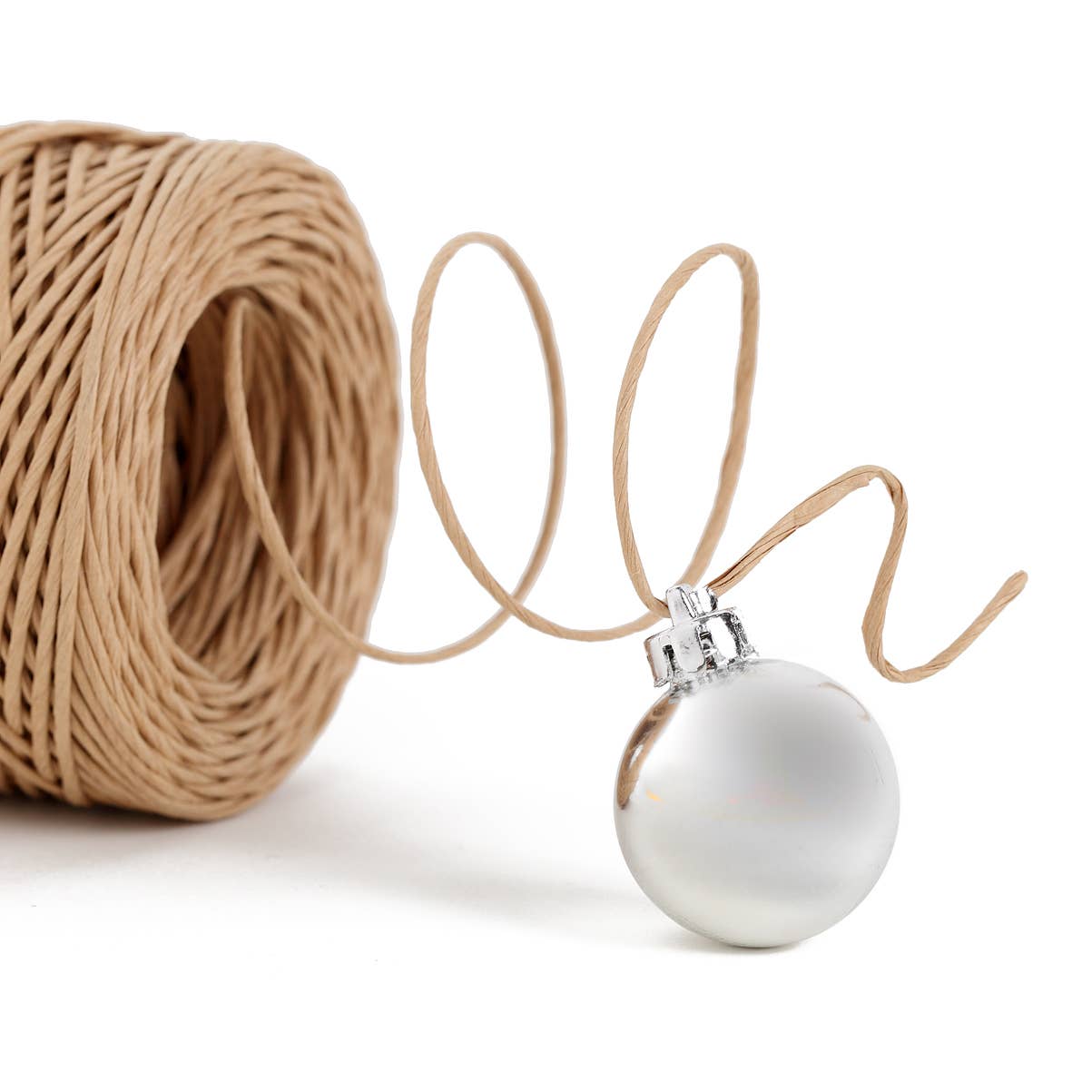 La Cordeline - Wholesale Craft Supplies - Kraft paper twine + metal wire 1.8mm ±100m2