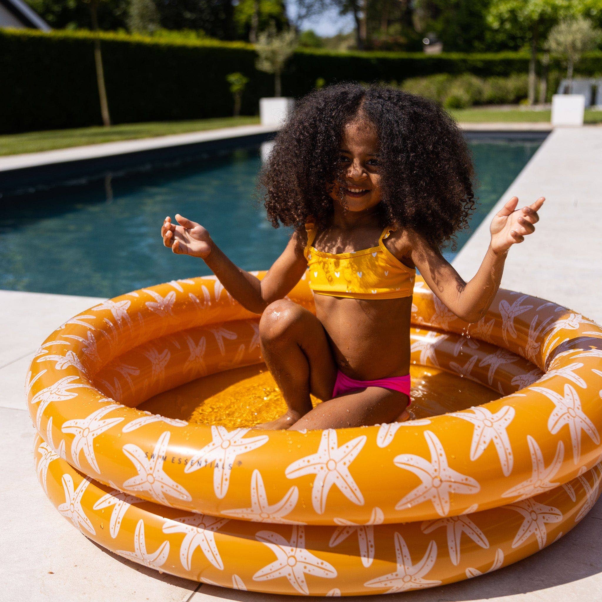 Swim Essentials | Seastar  Oranje Baby Zwembad Ø 100 cm for wholesale on Faire2