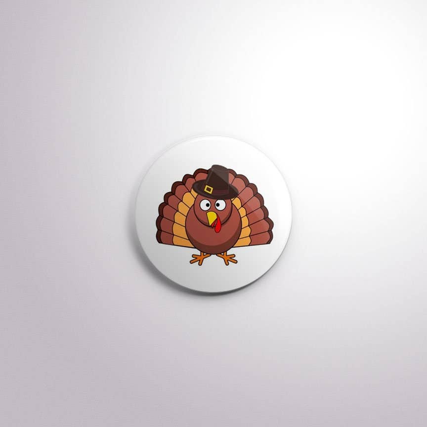 Exchangeables Badge Reels - Wholesale Badge Accessory - Women's - Exchangeable Badge Button Thanksgiving2