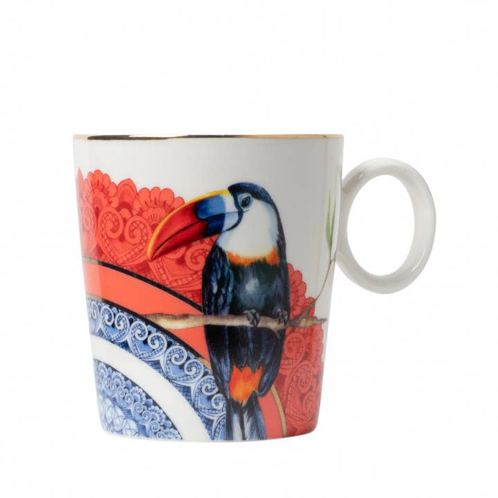 Heinen Delfts Blauw - Wholesale Coffee Mug - Mandala toucan mug