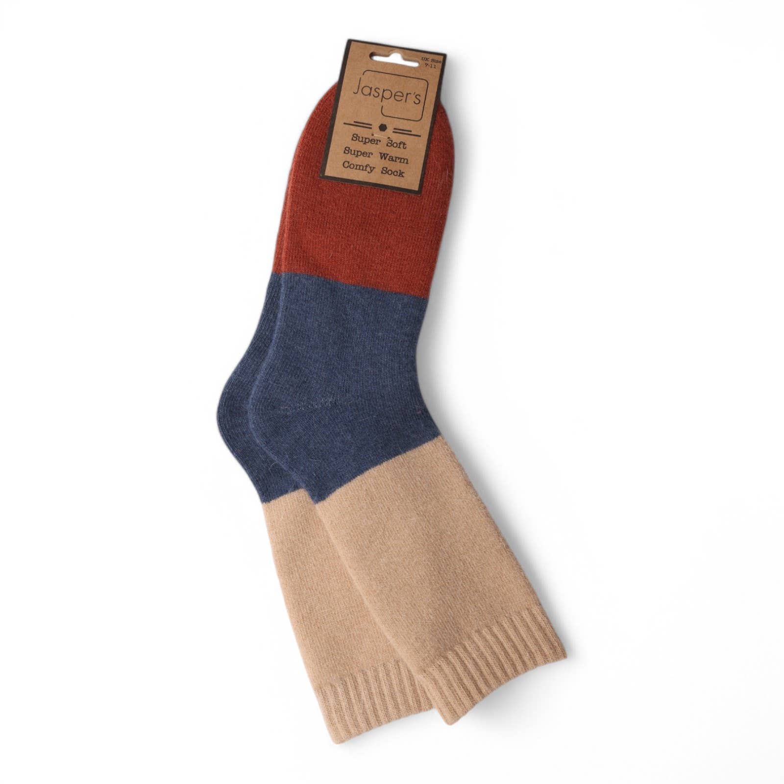 Jess & Lou - Vente Chaussettes – homme - Chaussettes pour hommes super confortables à blocs de couleur audacieux4