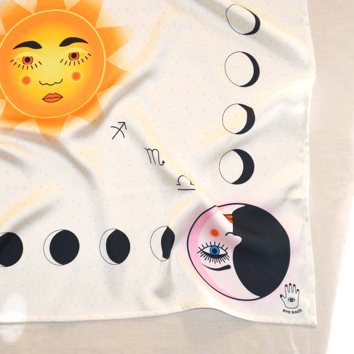 Eva Boch - Wholesale Meditation Supplies - Tela de Lectura de Tarot del Altar de la Familia Cósmica3