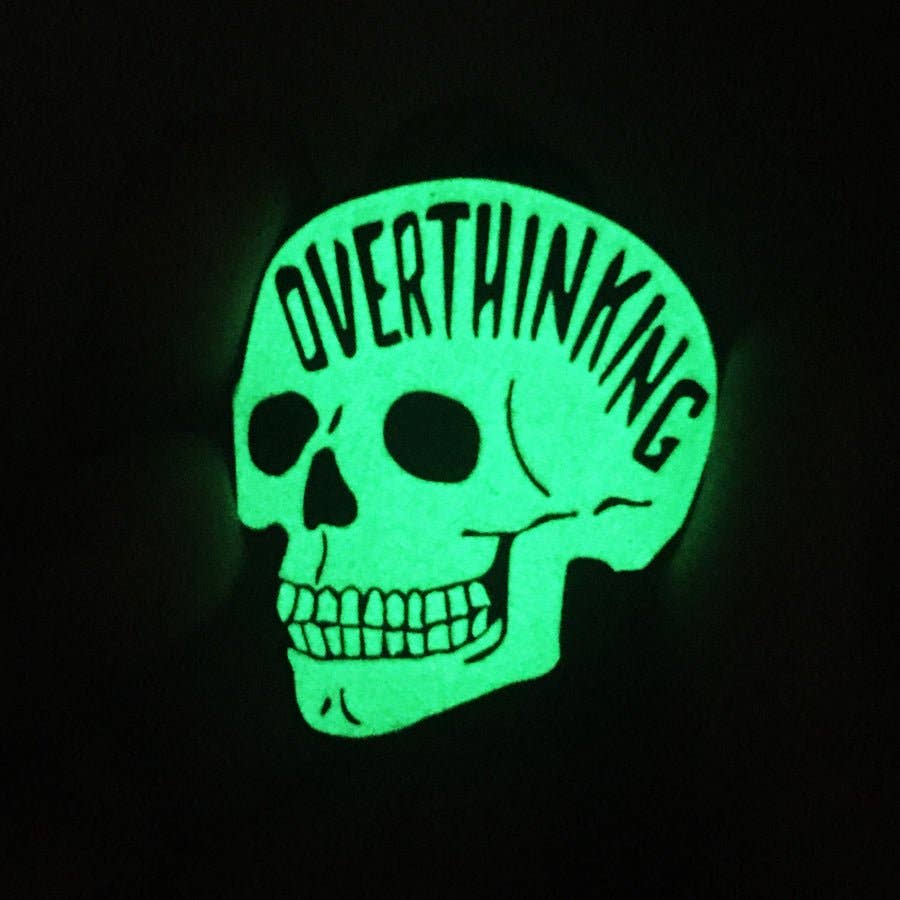 Pretty Bad Co - Wholesale Lapel Pin/Button - Overthinking Pin1